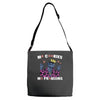 notorious monster Adjustable Strap Totes