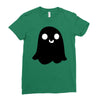 boo.... Ladies Fitted T-Shirt