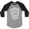 white owl kingdom giant bird 3/4 Sleeve Shirt