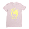 believe in nessie Ladies Fitted T-Shirt