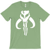 mandalorian symbol star wars tee boba fett bantha skull jedi sith T-Shirt