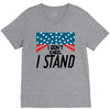I Don't Kneel V-Neck Tee