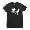 bernese mountain dog Ladies Fitted T-Shirt