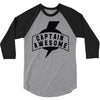 captain awesome 3/4 Sleeve Shirt