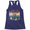 surf for life Racerback Tank