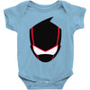 ninja mask on Baby Bodysuit