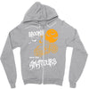 motorcycle riders Zipper Hoodie