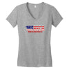 running the world since 1776 Women's V-Neck T-Shirt