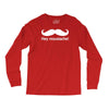 hey moustache! Long Sleeve Shirts