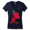 scarlxrd grime Women's V-Neck T-Shirt