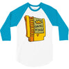 old school gaming king 3/4 Sleeve Shirt