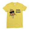 cool beans Ladies Fitted T-Shirt