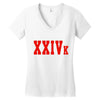XXIV K Women's V-Neck T-Shirt
