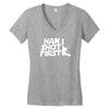 popular han shot first Women's V-Neck T-Shirt
