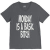 monday is a basic bitch V-Neck Tee