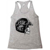 hi girl... ride with me! Racerback Tank