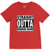 straight outta paradise palms V-Neck Tee