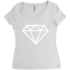 diamond Women's Triblend Scoop T-shirt
