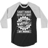 Sagittarius Hated By Many Wanted By Plenty 3/4 Sleeve Shirt