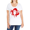 metal gear solid Ladies Curvy T-Shirt
