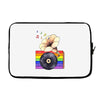 Ceremony of Love with Rainbow Colors Laptop sleeve