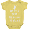 not a nerd Baby Onesie
