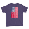 t-rex vintage american flag Youth Tee