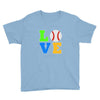 love baseball neon rhinestuds Youth Tee