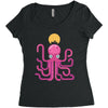 octopos Women's Triblend Scoop T-shirt
