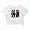 dobre twins dobre brother Crop Top