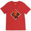 3d skull squad V-Neck Tee