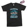 Camping Is Like Sex Exclusive T-shirt