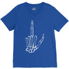 skeleton hand V-Neck Tee