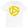45 rpm vinyl record t shirt dj music records mens ladies tee funny T-Shirt