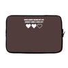 video games ruined my life funny Laptop sleeve