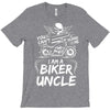 You Cant Scare Me I am Biker Uncle T-Shirt