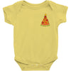 pizza christmas tree pocket Baby Bodysuit