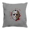 jason voorhees mask Throw Pillow