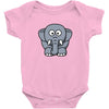 kids elephant Baby Bodysuit