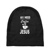 coffee and jesus Baby Beanies