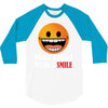 Smile 3/4 Sleeve Shirt