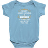 Smart Good Looking Bartender Doesnt Get Better Than Baby Onesie