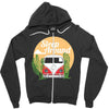 Sleep Around Zipper Hoodie