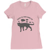 listen to your inner cat girls Ladies Fitted T-Shirt
