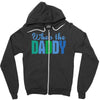 who's the daddy christmas Zipper Hoodie