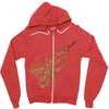 caution octopus&rsquo; may be larger than it appears Zipper Hoodie