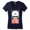look at me Women's V-Neck T-Shirt