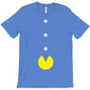 funny 80s pacman 'eating buttons' T-Shirt