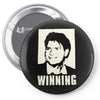 charlie sheen   winning   official Pin-back button