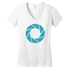 camera shutter Women's V-Neck T-Shirt